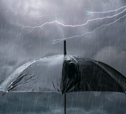 Maltempo in Campania, allerta meteo gialla anche in Penisola Sorrentina e Costiera Amalfitana