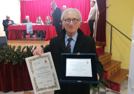 Prestigioso riconoscimento al Premio Internazionale “Surrentum”: ad Ambrogio Coppola il Premio Ars Scrivendi