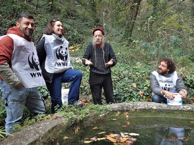 “Free Capiton Day”, anguille liberate dal WWF Terre del Tirreno nelle vasche del Vallone Porto di Positano