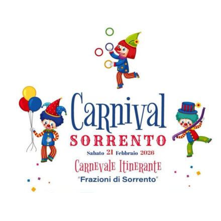 Carnevale Itinerante di Sorrento: sabato 21 febbraio torna la festa tra le frazioni