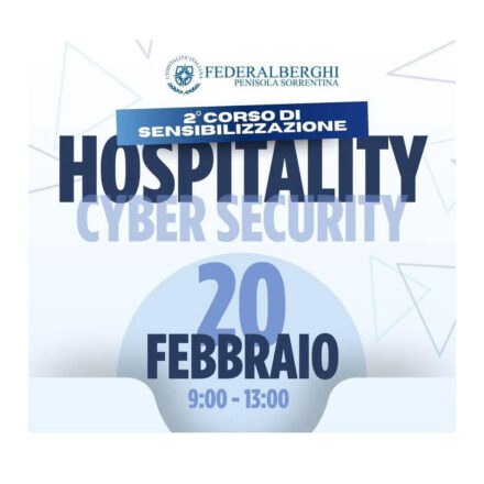 Cybersecurity e ospitalità: a Sorrento il secondo corso di Federalberghi Penisola Sorrentina