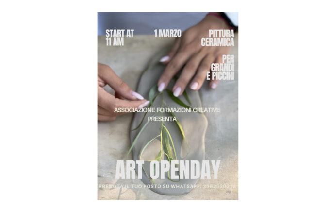 A Piano di Sorrento pittura e ceramica per grandi e piccoli, Open Day il 1° marzo