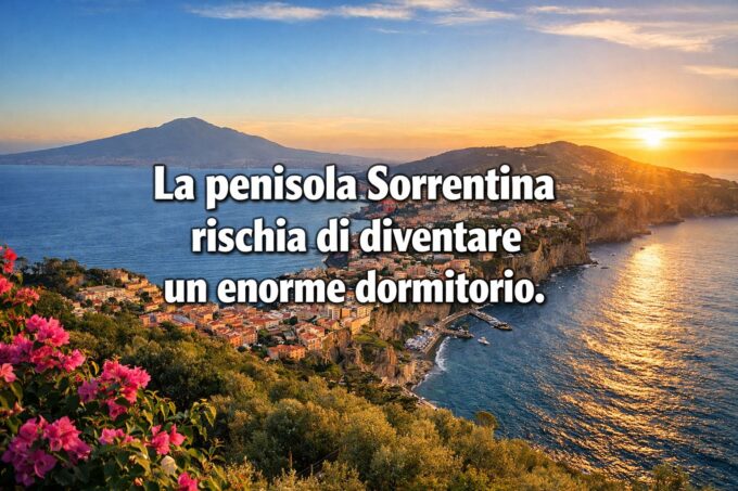 Emergenza abitativa, l’allarme di Rosario Lotito: “Così la Penisola Sorrentina si spegne”