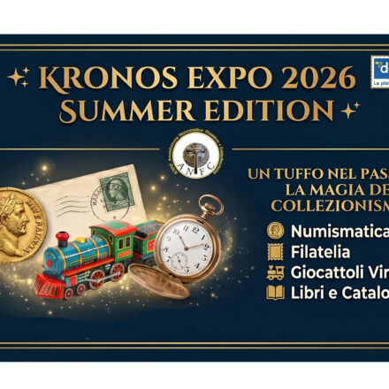 Kronos Expo Summer Edition: a Castellammare di Stabia l’eccellenza del collezionismo storico