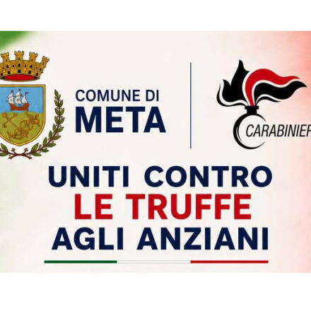 Meta, sabato 30 maggio incontro pubblico “Uniti contro le truffe agli anziani”