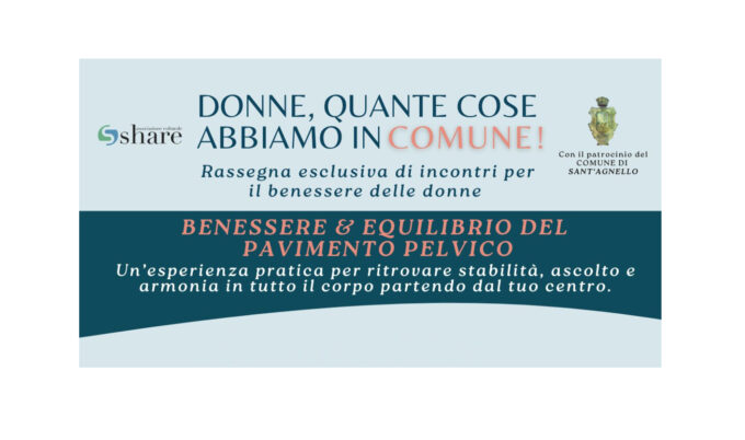 A Sant’Agnello l’incontro sul benessere e l’equilibrio del pavimento pelvico