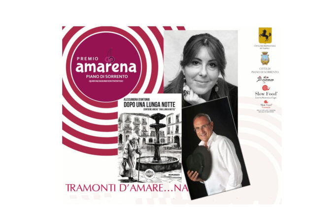 Piano di Sorrento, questa sera al Premio Amarena il noir di Alessandra D’Antonio incontra il teatro di Gino Rivieccio