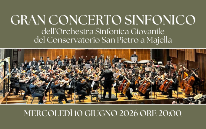 A Sant’Agnello il Gran Concerto Sinfonico dell’Orchestra Giovanile del Conservatorio San Pietro a Majella di Napoli