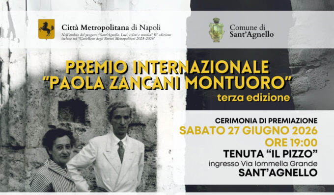 A Sant’Agnello la terza edizione del Premio internazionale “Paola Zancani Montuoro”