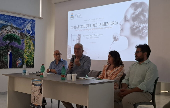 Meta, la memoria della Penisola Sorrentina rivive con Giovanni Gugg e Anna Gentile: presentato “Chiaroscuri della memoria” – FOTOGALLERY