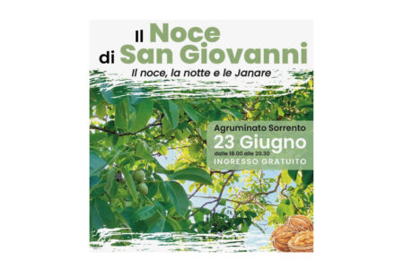 Nell’Agruminato di Sorrento “Il Noce di San Giovanni: il noce, la notte e le janare”