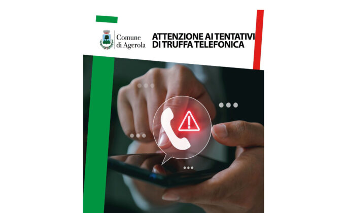 Agerola, allerta del Comune per tentativi di truffa telefonica: «Massima attenzione»