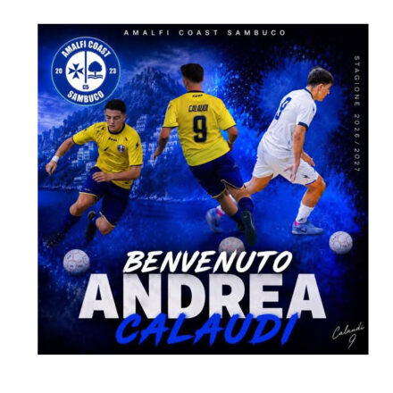 Calcio a 5, l’Amalfi Coast Sambuco punta sui giovani: ufficiale l’arrivo di Andrea Calaudi