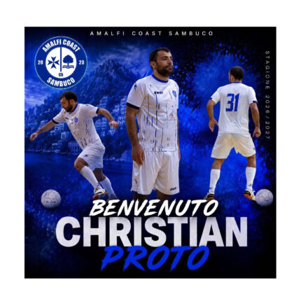 Amalfi Coast Sambuco, esperienza e fisicità: arriva Christian Proto