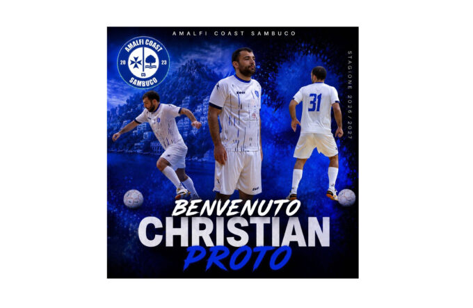 Amalfi Coast Sambuco, esperienza e fisicità: arriva Christian Proto