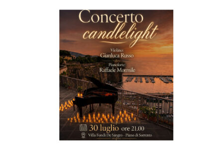 Piano di Sorrento, questa sera a Villa Fondi la magia del Concerto Candlelight