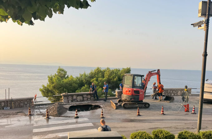 Guasto alla condotta idrica di Praiano: Ausino interviene sulla rete che alimenta anche Positano