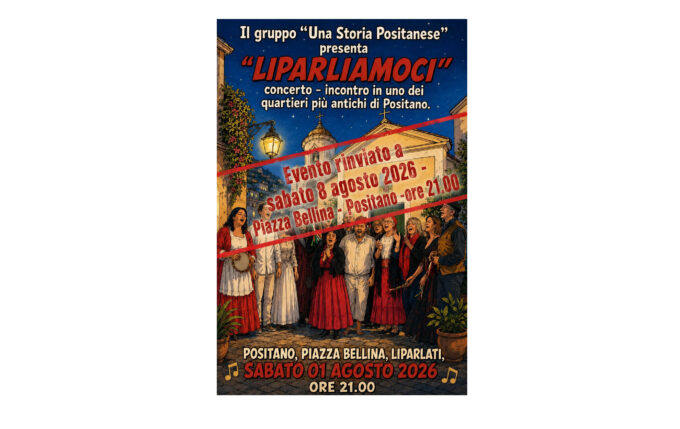 Lutto a Positano, rinviato lo spettacolo di “Una Storia Positanese”