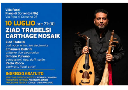 Piano di Sorrento, Ziad Trabelsi porta a Villa Fondi il fascino del Mediterraneo con “Carthage Mosaik”