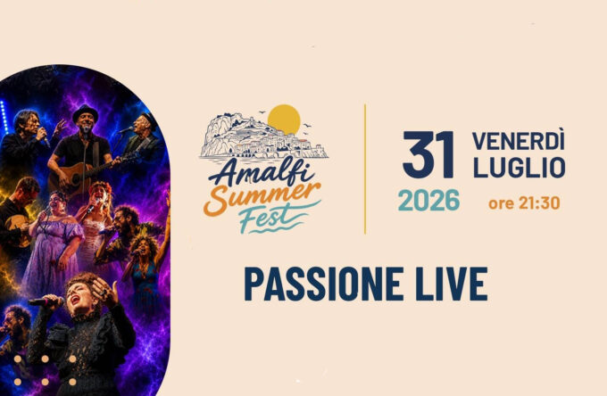 Passione Live, ad Amalfi Summer Fest arriva la grande musica partenopea