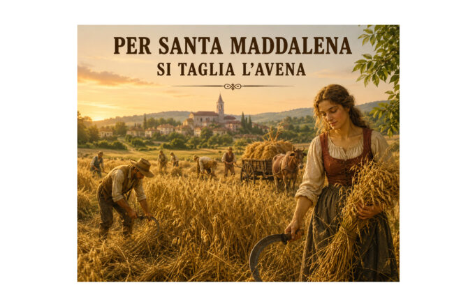 Santa Maddalena e il tempo dell’avena: quando i proverbi indicavano il momento del raccolto