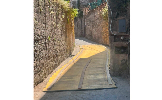 Sorrento, Via San Valerio torna in condizioni di sicurezza. Il consigliere Eduardo Fiorentino: «Dalle periferie bisogna ripartire»