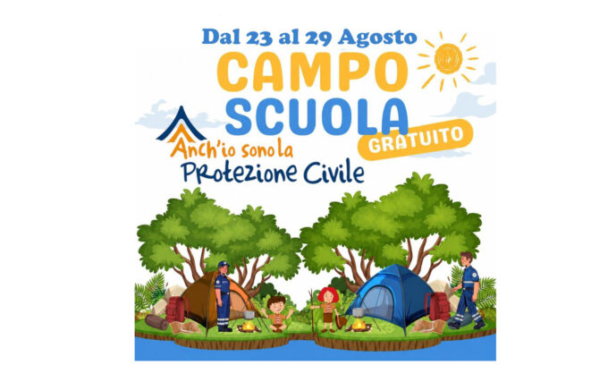 Torna a Sant’Agnello il Campo Scuola gratuito della Protezione Civile per i ragazzi dai 10 ai 13 anni