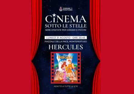 Positano, il “Cinema sotto le stelle” fa tappa a Montepertuso con “Hercules”