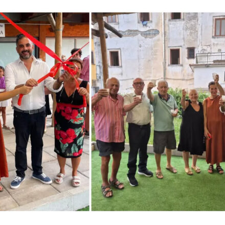 Meta, festa al Centro Sociale per Anziani “Gaspare Cacace”: inaugurato il nuovo campo di bocce