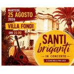Piano di Sorrento, questa sera a Villa Fondi appuntamento con la musica popolare di “Santi e Briganti”