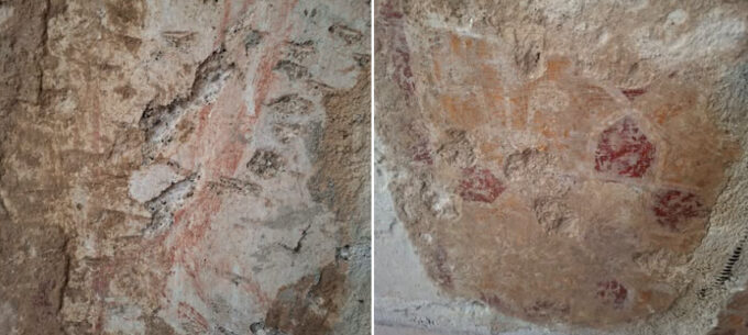 Vico Equense, affreschi del Trecento riemergono nella cappella di San Lorenzo a Ticciano