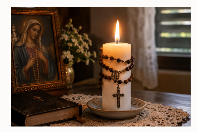 Madonna del Rosario, il rito del 7 ottobre: la candela bianca da custodire tutto l’anno